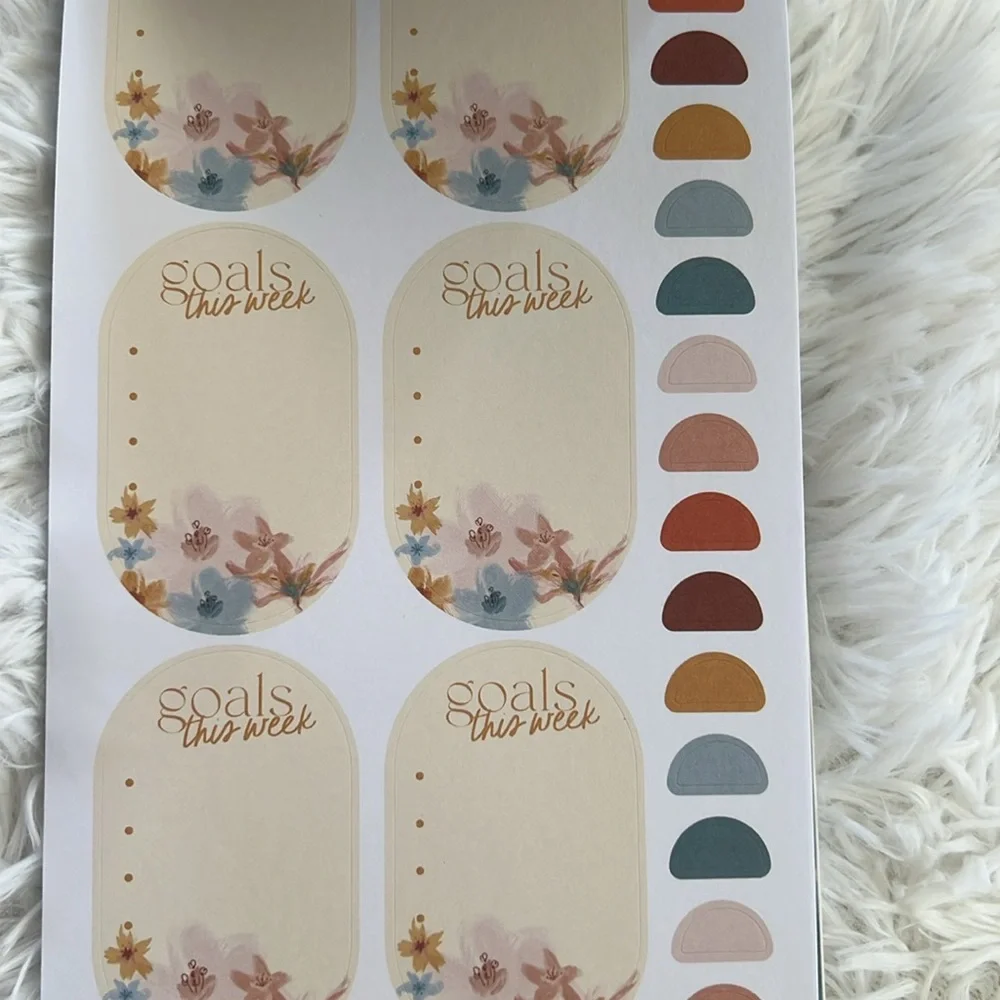 Happy Planner Classic Sticker Sheets - Softly modern 746